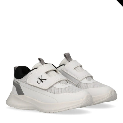 CALVIN KLEIN KIDS LOW CUT VELCRO SNEAKERS