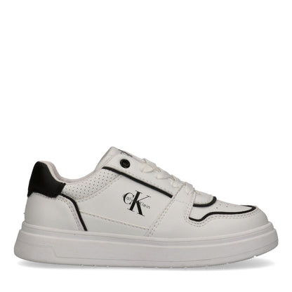 CALVIN KLEIN KIDS LOW CUT LACE-UP SNEAKERS