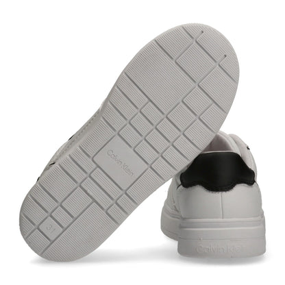 CALVIN KLEIN KIDS LOW CUT LACE-UP SNEAKERS