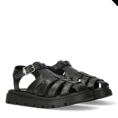 CALVIN KIDS LEATHER SANDALS