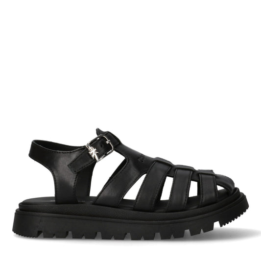 CALVIN KIDS LEATHER SANDALS