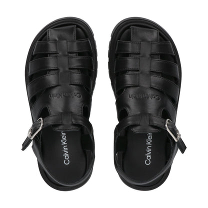 CALVIN KIDS LEATHER SANDALS