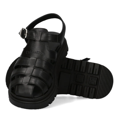 CALVIN KIDS LEATHER SANDALS