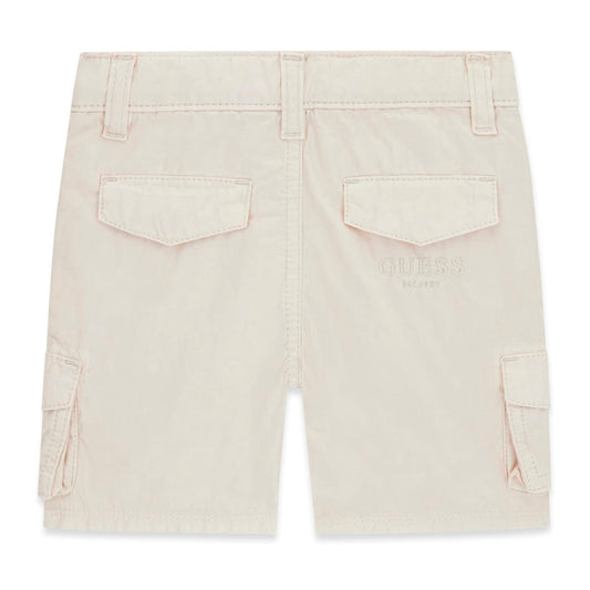 GUESS KIDS RIGID POPLIN CARGO SHORTS