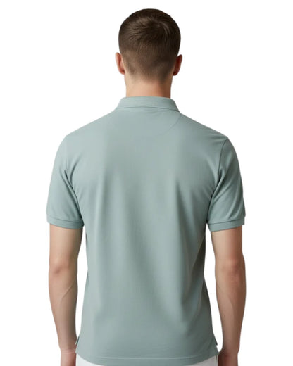 U.S PPOLO ASSN MAN SILVER & GOLD POLO SHIRT
