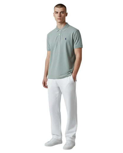 U.S PPOLO ASSN MAN SILVER & GOLD POLO SHIRT