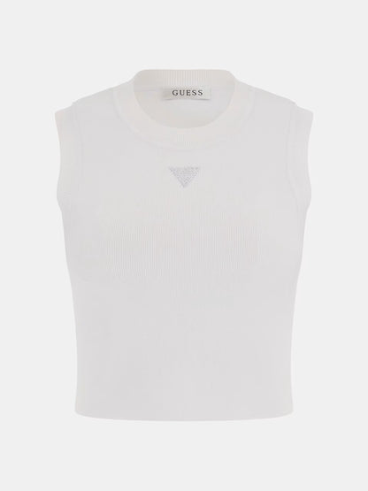 GUESS WOMAN ALEXIA SMALL TRIANGLE TANK TOP