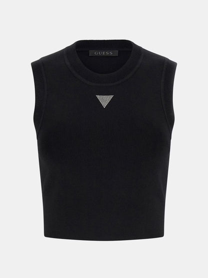 GUESS WOMAN ALEXIA SMALL TRIANGLE TANK TOP