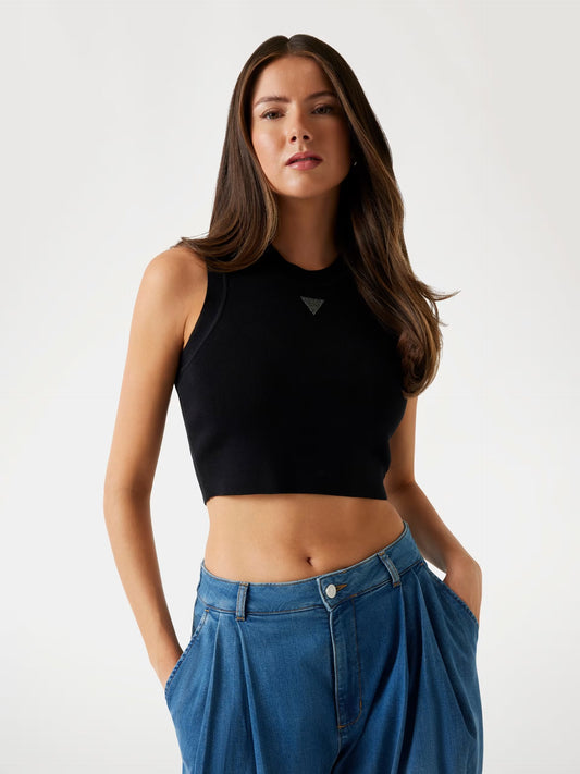 GUESS WOMAN ALEXIA SMALL TRIANGLE TANK TOP