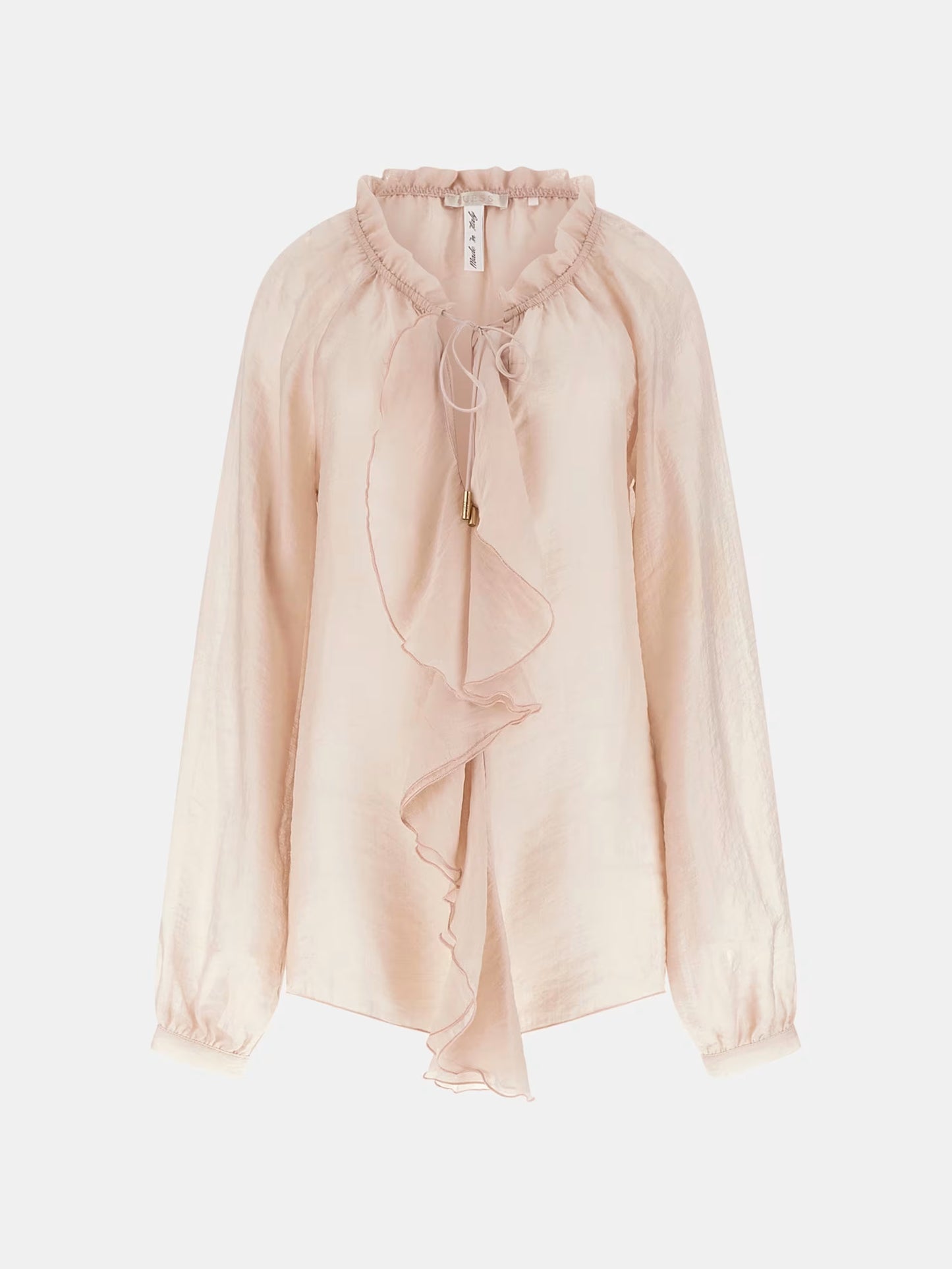 GUESS WOMAN MAELYS RUFFLED BLOUSE