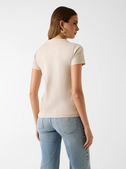 GUESS WOMAN 3D GUESS SCRIPT T SHIRT