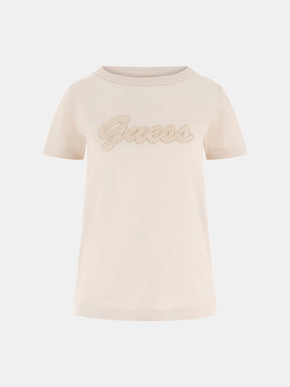 GUESS WOMAN 3D GUESS SCRIPT T SHIRT