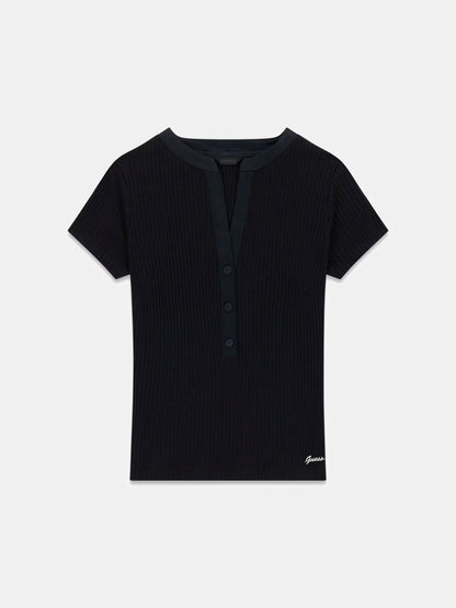 GUESS WOMAN SERAFINO SLIM FIT KNIT TOP