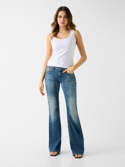 GUESS WOMAN 4G ALLOVER PRINT TANK TOP