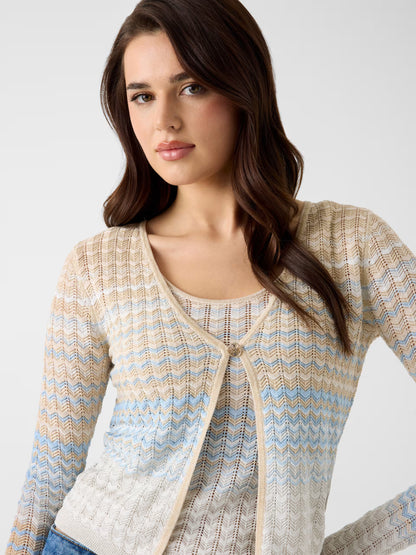 GUESS WOMAN ROSALYN COVER SHOULDER SWEATSHIRT