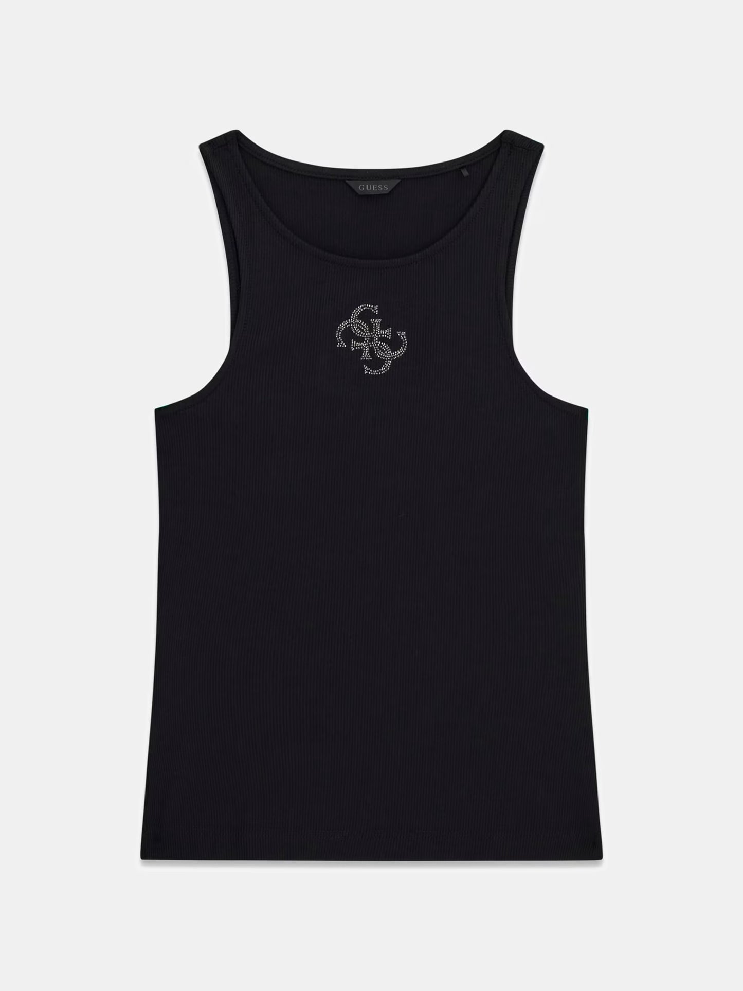 GUESS WOMAN GUENDALINA RIB-KNIT TOP