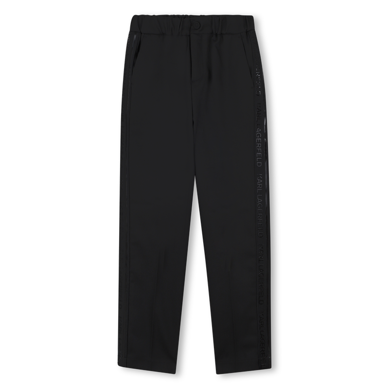 KARL LAGERFELD KIDS SMART TWILL TROUSER