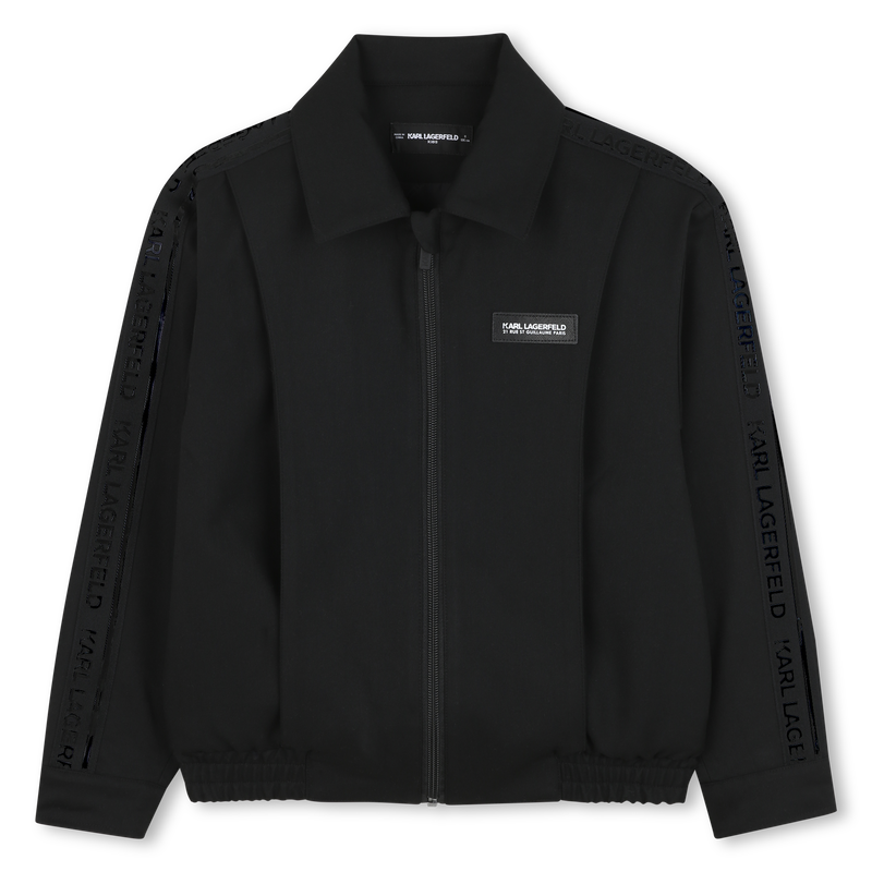 KARL LAGERFELD KIDS SMART TWILL JACKET