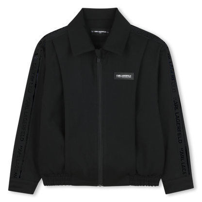 KARL LAGERFELD KIDS SMART TWILL JACKET
