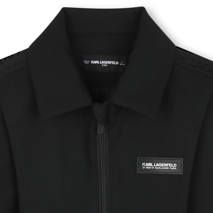 KARL LAGERFELD KIDS SMART TWILL JACKET