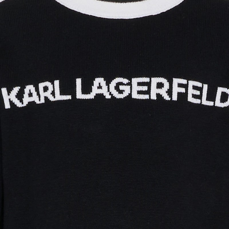 KARL LAGERFELD GIRLS KNITTED PULLOVER