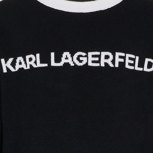KARL LAGERFELD GIRLS KNITTED PULLOVER