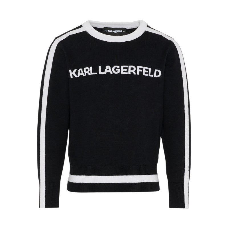 KARL LAGERFELD GIRLS KNITTED PULLOVER