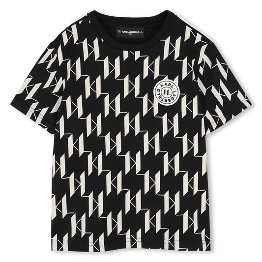 KARL LAGERFELD KIDS LOGO T SHIRT