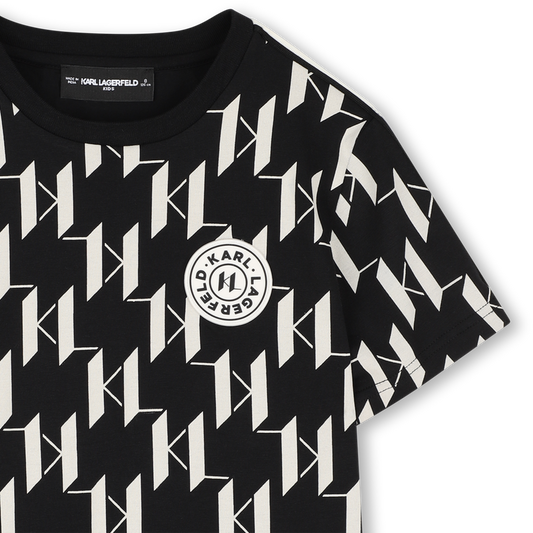 KARL LAGERFELD KIDS LOGO T SHIRT