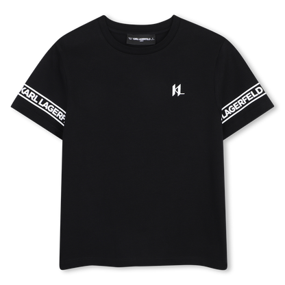 KARL LAGERFELD KIDS LOGO T SHIRT