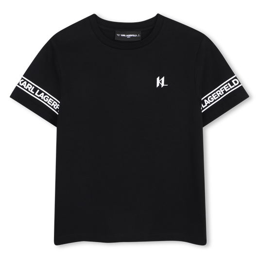 KARL LAGERFELD KIDS LOGO T SHIRT