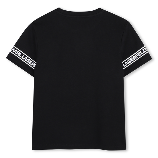 KARL LAGERFELD KIDS LOGO T SHIRT