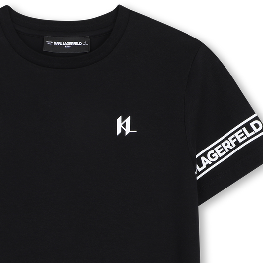 KARL LAGERFELD KIDS LOGO T SHIRT