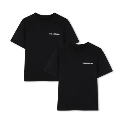 KARL LAGERFELD KIDS SET 2 T SHIRTS
