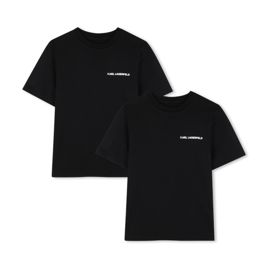 KARL LAGERFELD KIDS SET 2 T SHIRTS