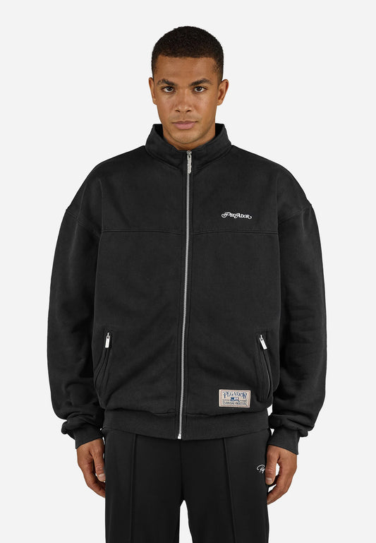 PEGADOR SHELBY DOUBLE LAYER SWEAT TRACK JACKET