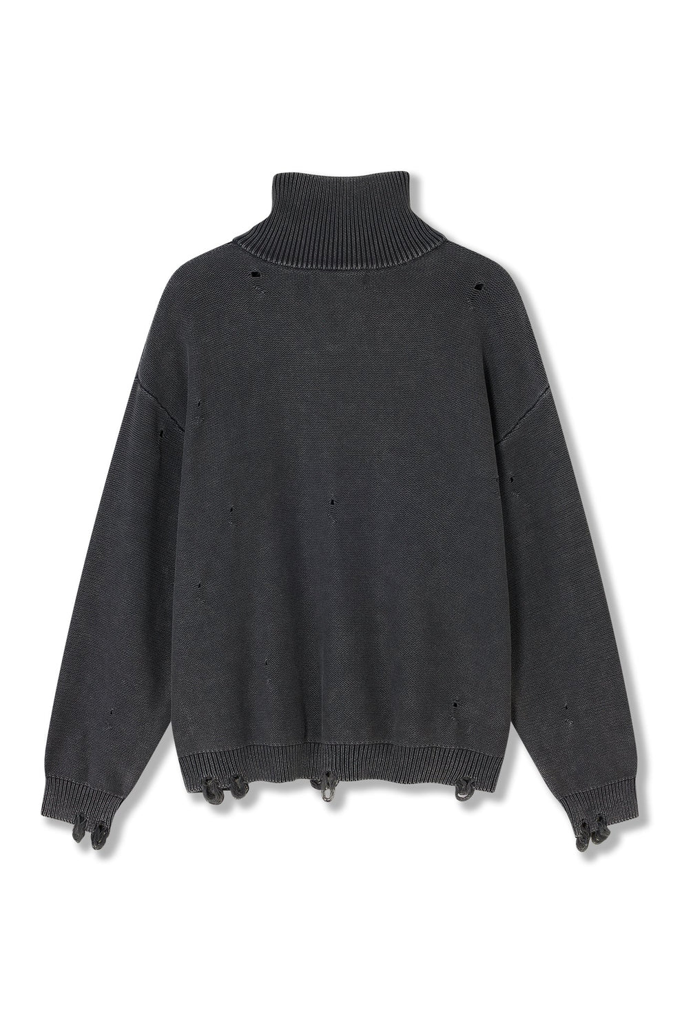 ACU ANARCHY HALF ZIP KNITTED SWEATER