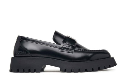 GUESS MAN GIRIZIA IV LEATHER LOAFERS