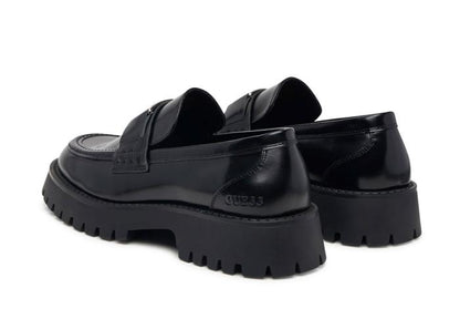 GUESS MAN GIRIZIA IV LEATHER LOAFERS