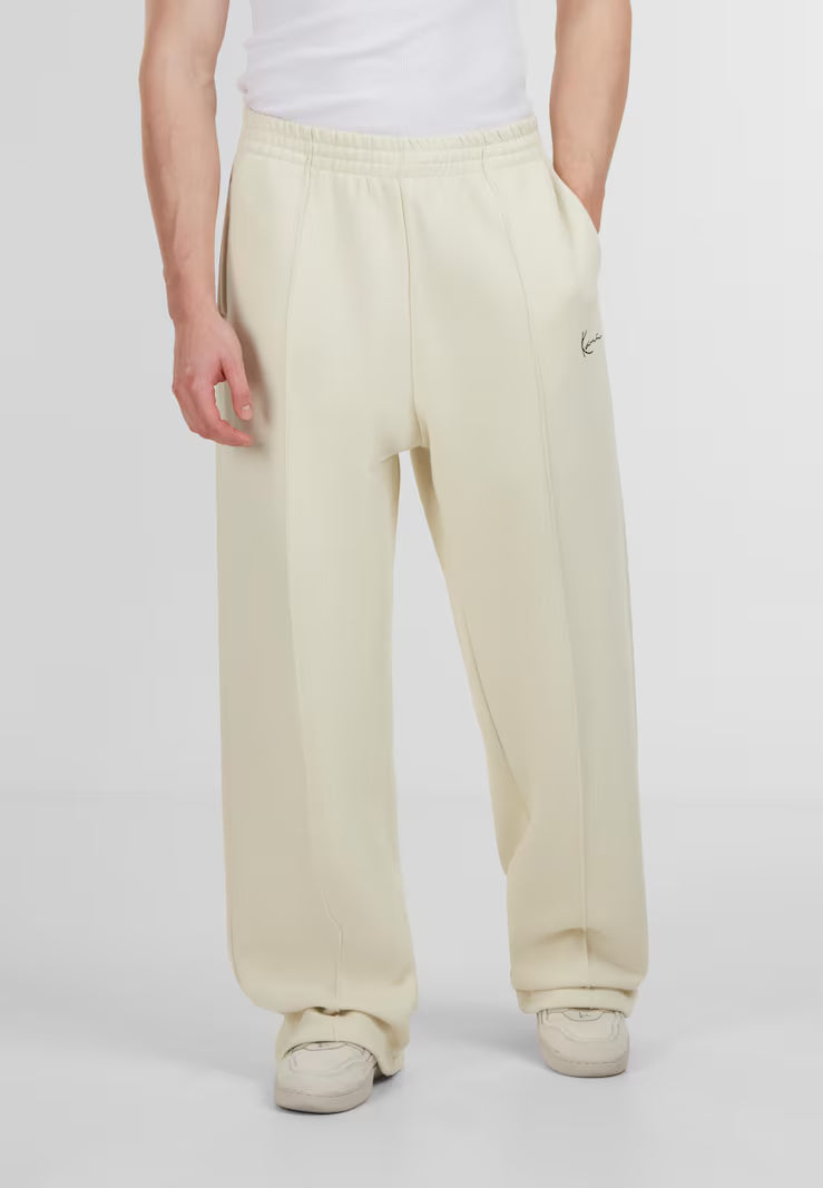 KARL KANI SMALL SIGNATURE STRAIGHT LEG TRACKPANTS