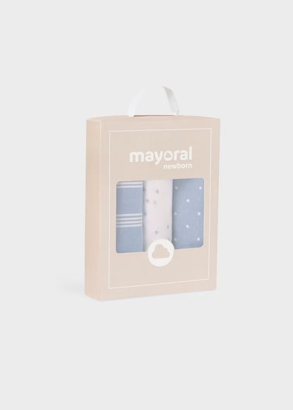 MAYORAL BABY 3 GAUZE SET BETTER COTTON