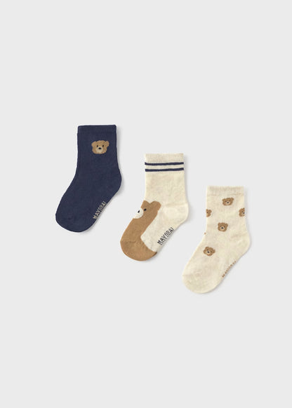 MAYORAL 3 PACK OF FANTASY SOCKS