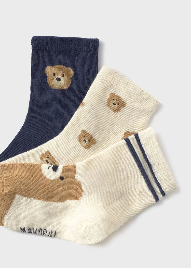 MAYORAL 3 PACK OF FANTASY SOCKS
