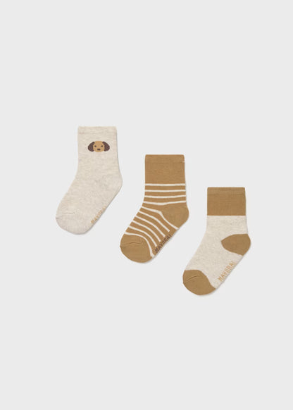 MAYORAL BABY 3 PACK OF SOCKS