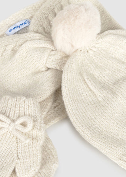 MAYORAL 3 PIECES COWL SET