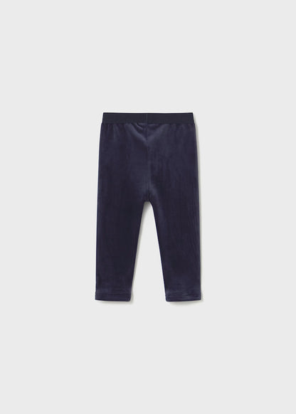 MAYORAL BABY BASIC VELVET LEGGINGS