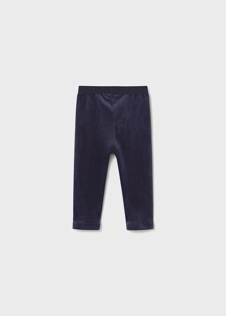 MAYORAL BABY BASIC VELVET LEGGINGS