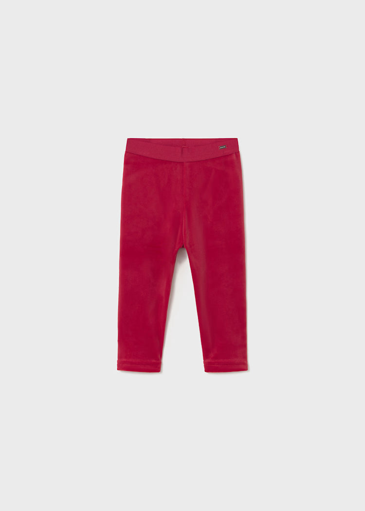 MAYORAL BABY BASIC VELVET LEGGINGS