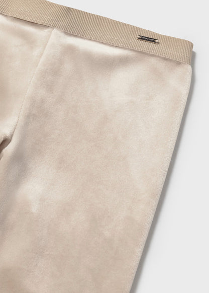 MAYORAL BABY BASIC VELVET LEGGINGS