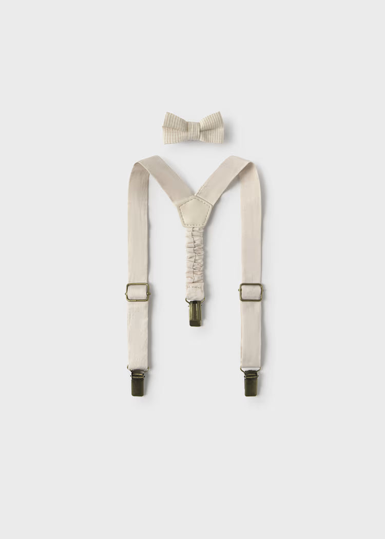 MAYORAL BABY BRACES AND BOW TIE SET